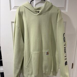 Carhartt Men's Light Green Hoodie